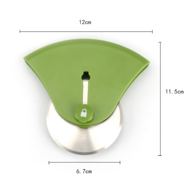 MOQ 10 pcs Pizza Chopper with Lock 3