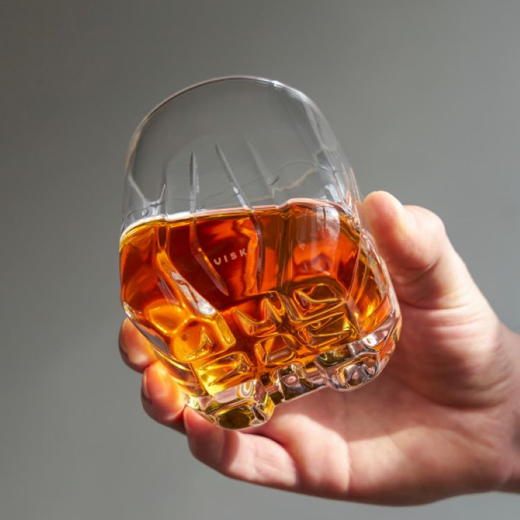 Viski® Apollo Crystal Whiskey Tumbler 9