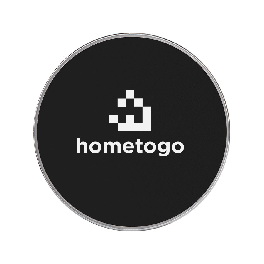 Sleek Qi Certified 15W Fast Wireless Charger with Light Up Ring and Aluminum casing 13