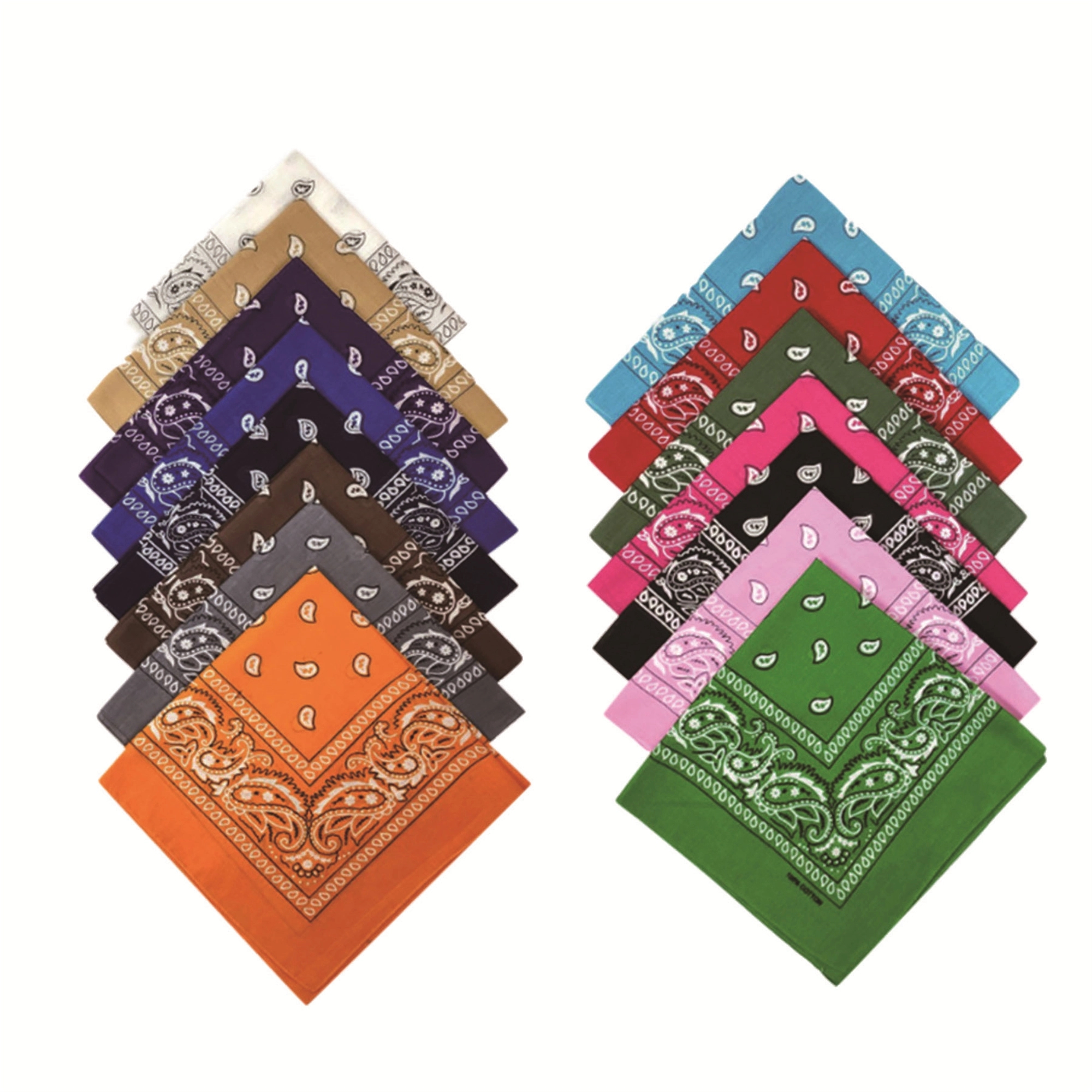 Cotton Paisley Bandannas 2