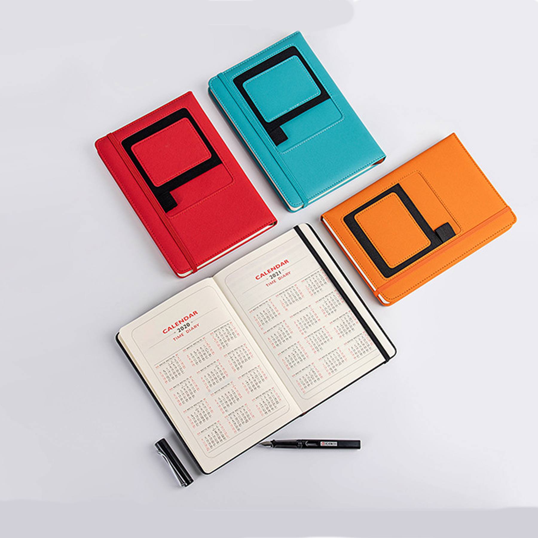 Multi Functional A5 Notebook With Pocket 5