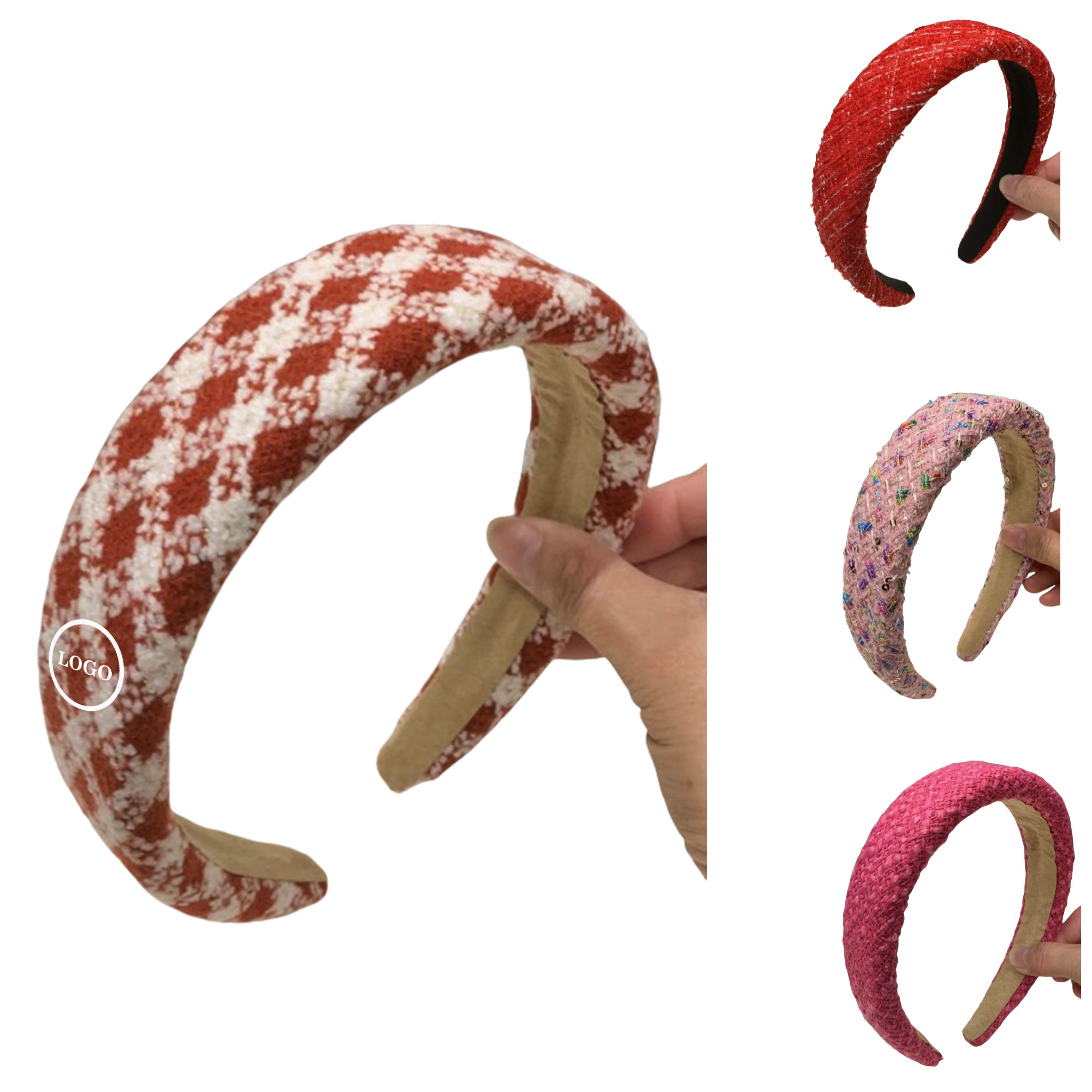Fashion Tweed Headband 1