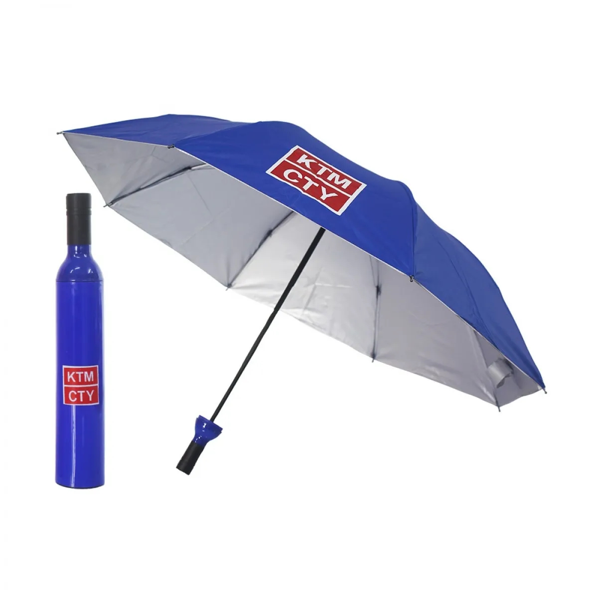 Custom Wine Bottle Umbrella 1