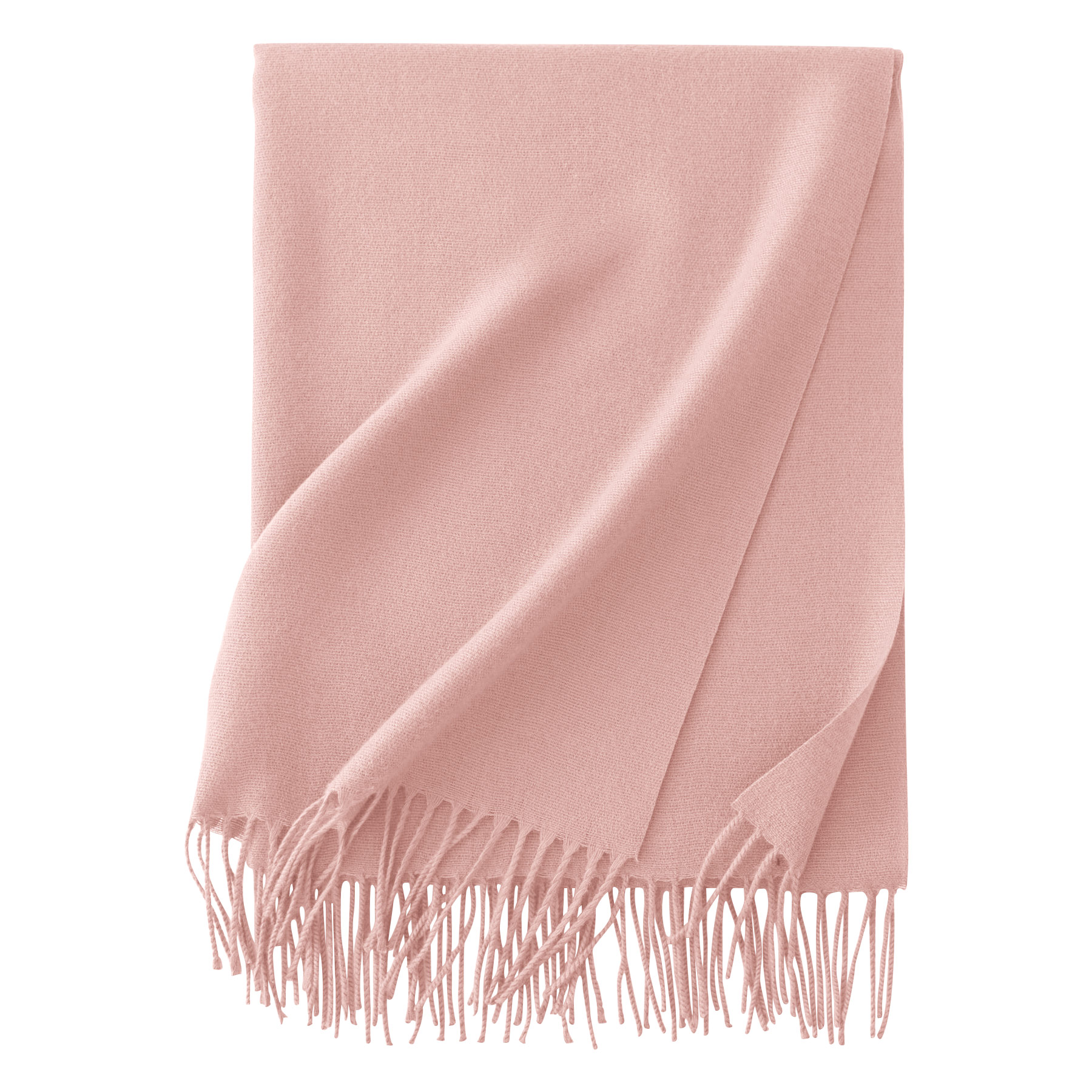 Winter Faux Cashmere Shawl Scarf With Tassels 3