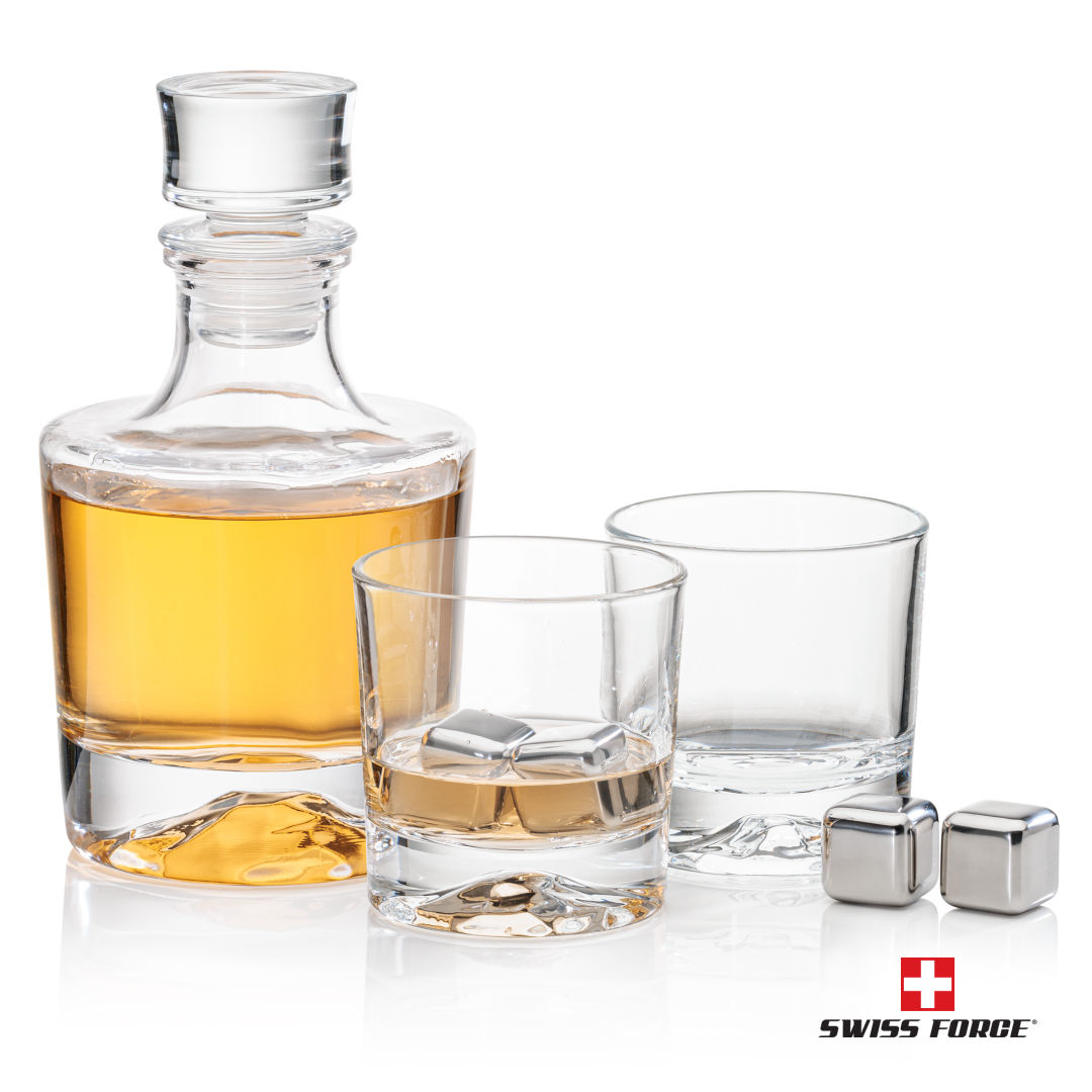 Heathfield Decanter Set & Ice Cubes 7
