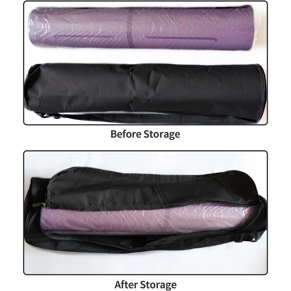 Unisex Full Zip Waterproof Exercise Yoga Mat Carrier Bag 3