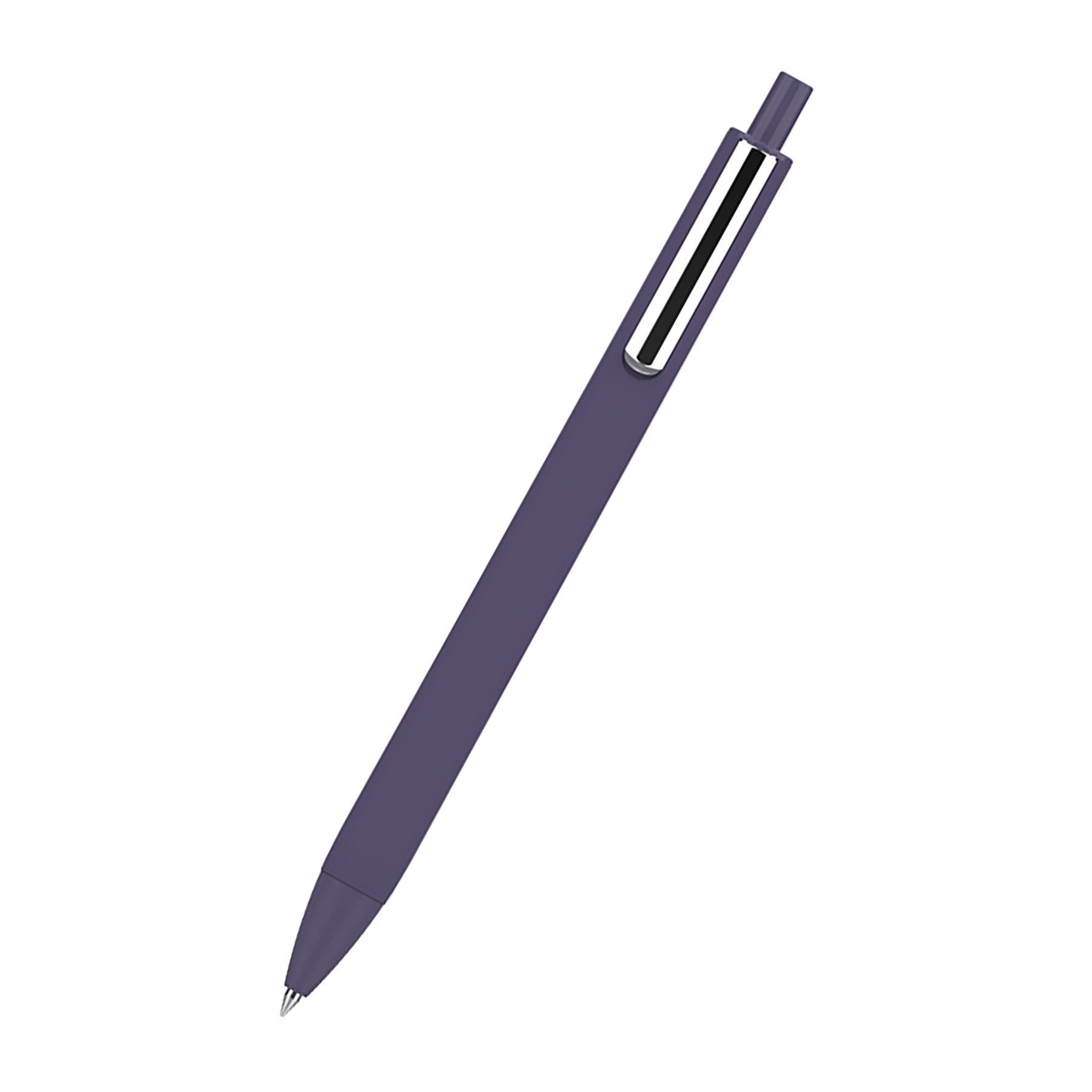 Slim Clik Gel Pen With Metal Clip 8