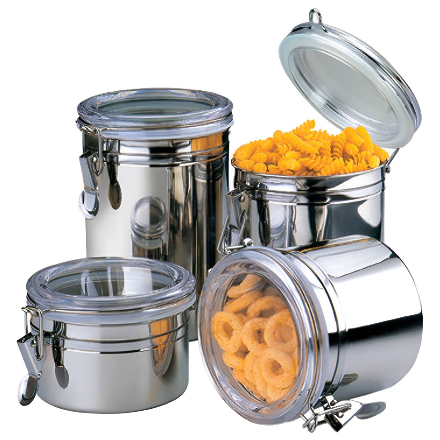 Stainless Steel Airtight Storage Canister Set 2
