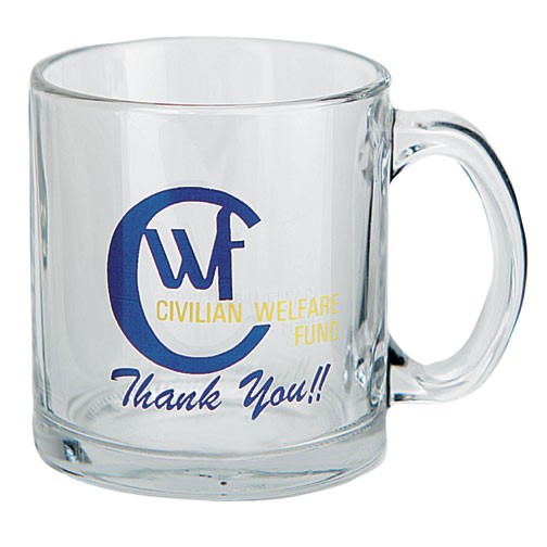 13 oz Warm Beverage Glass Mug