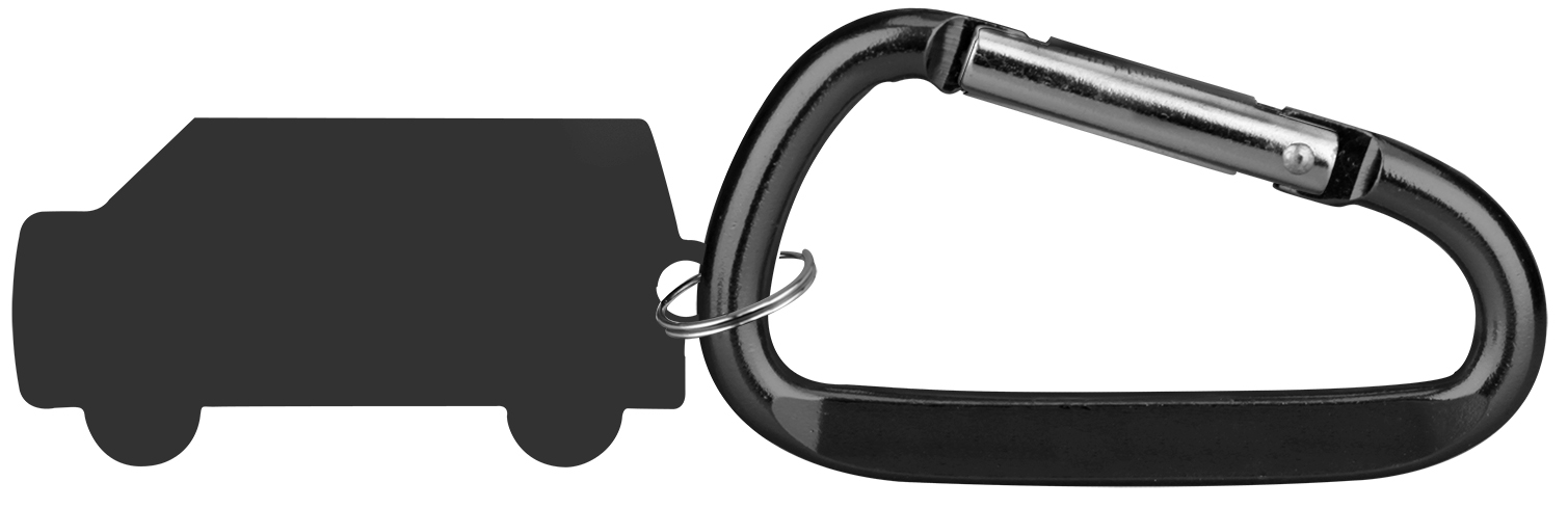 Aluminum Key Holder & Dog Tag with Carabiner 5