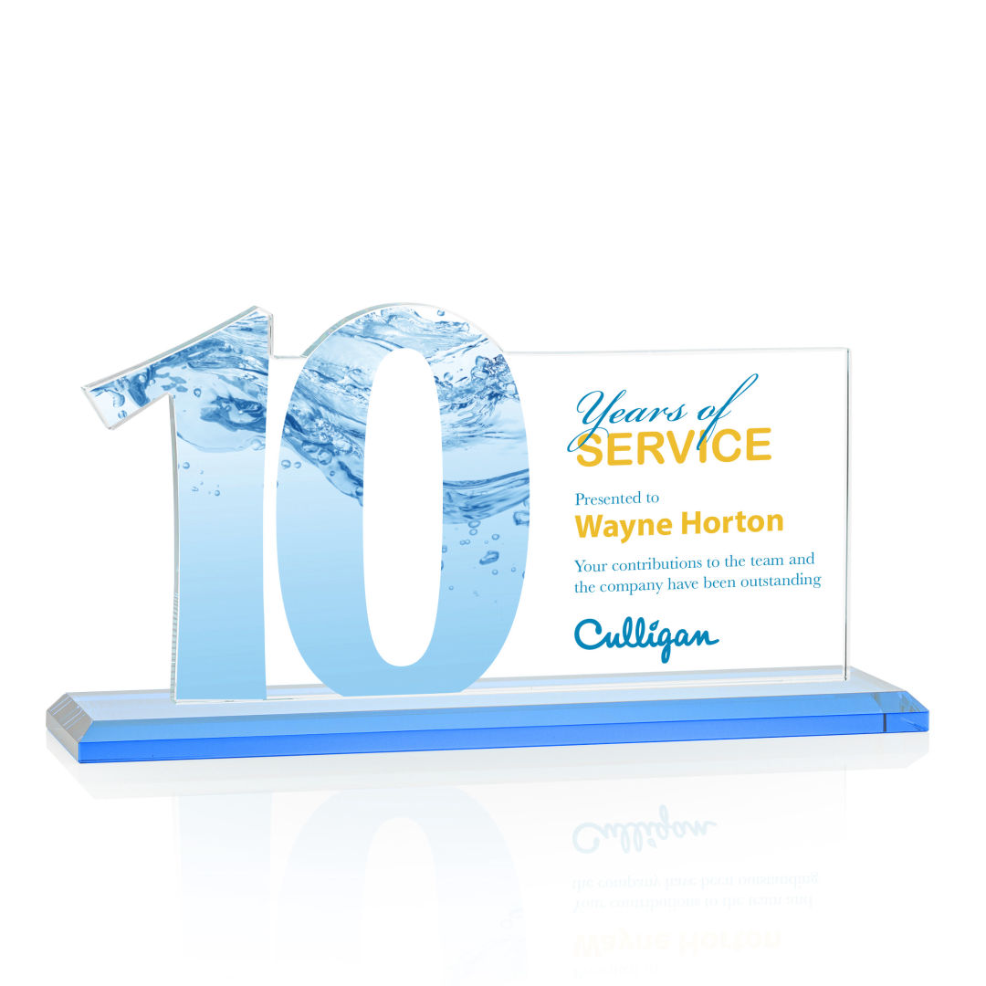 Hazelton VividPrint™ Award - Sky Blue 4