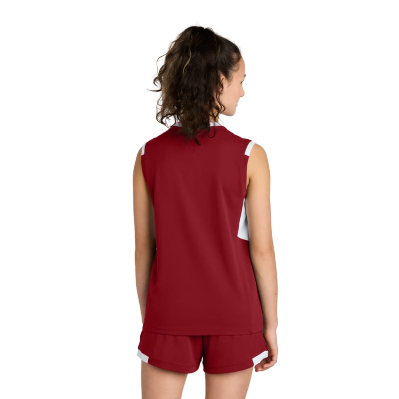Sport-Tek Youth Club Sleeveless V-Neck 2