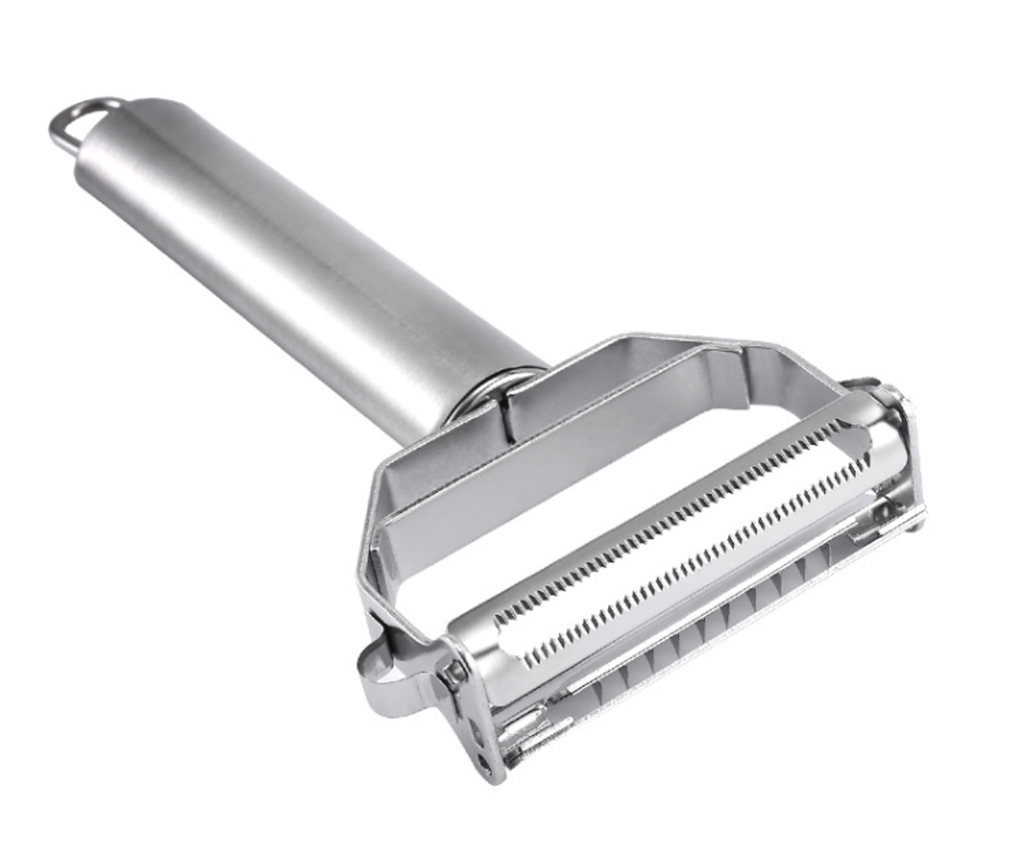 Stainless steel double end peeler 2