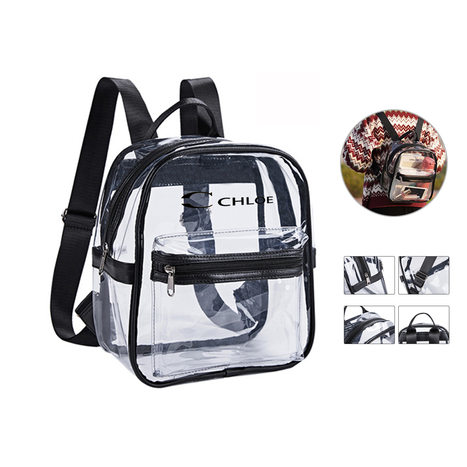 Mini Clear Backpack 1