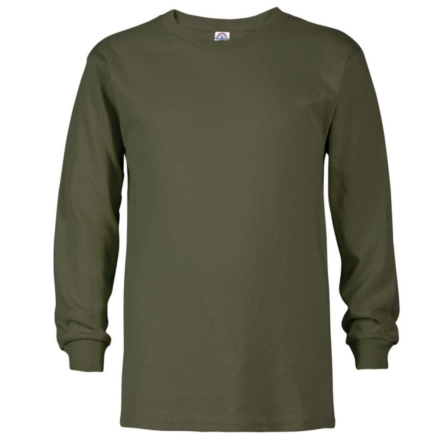 Delta 5.2 oz 100% Preshrunk Cotton Youth Pro Weight Long Sleeve T-Shirt 5