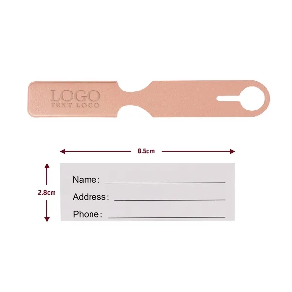 Premium Vegan Leather Luggage Tag 11