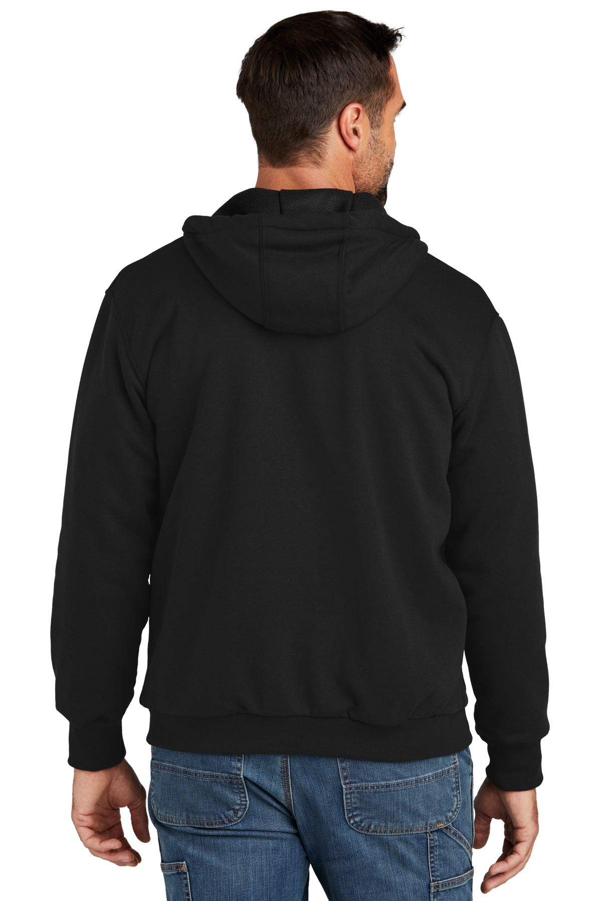 Carhartt Midweight Thermal-Lined Full-Zip Sweatshirt CT104078, custom hoodie or sweatshirt with logo imprint 2