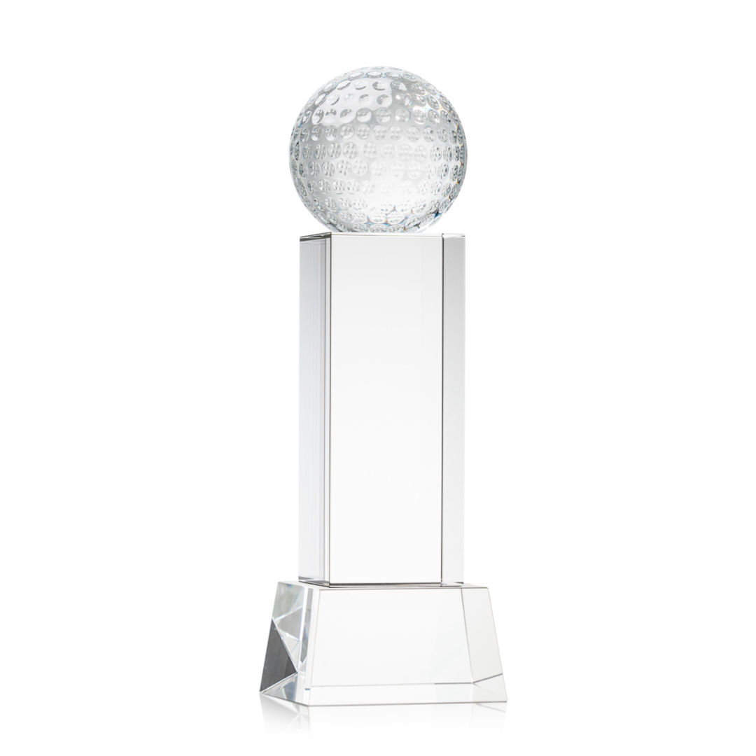 Golf Ball Award on Belcroft Base - Clear 7