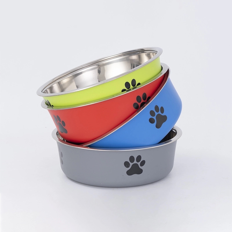 Stainless Steel Pets Feeding Bowl 4