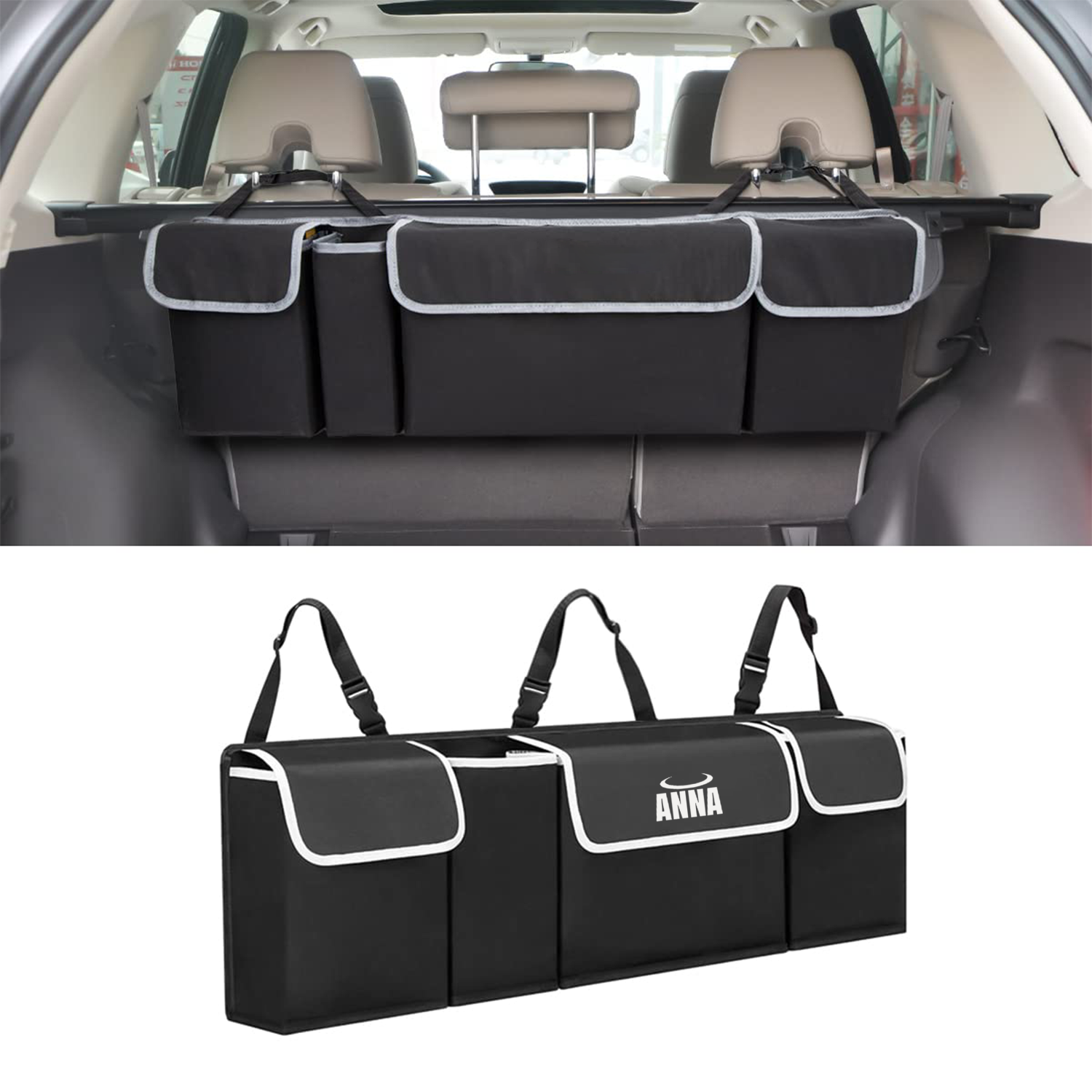 Backseat Hanging Organizer For Suv 1