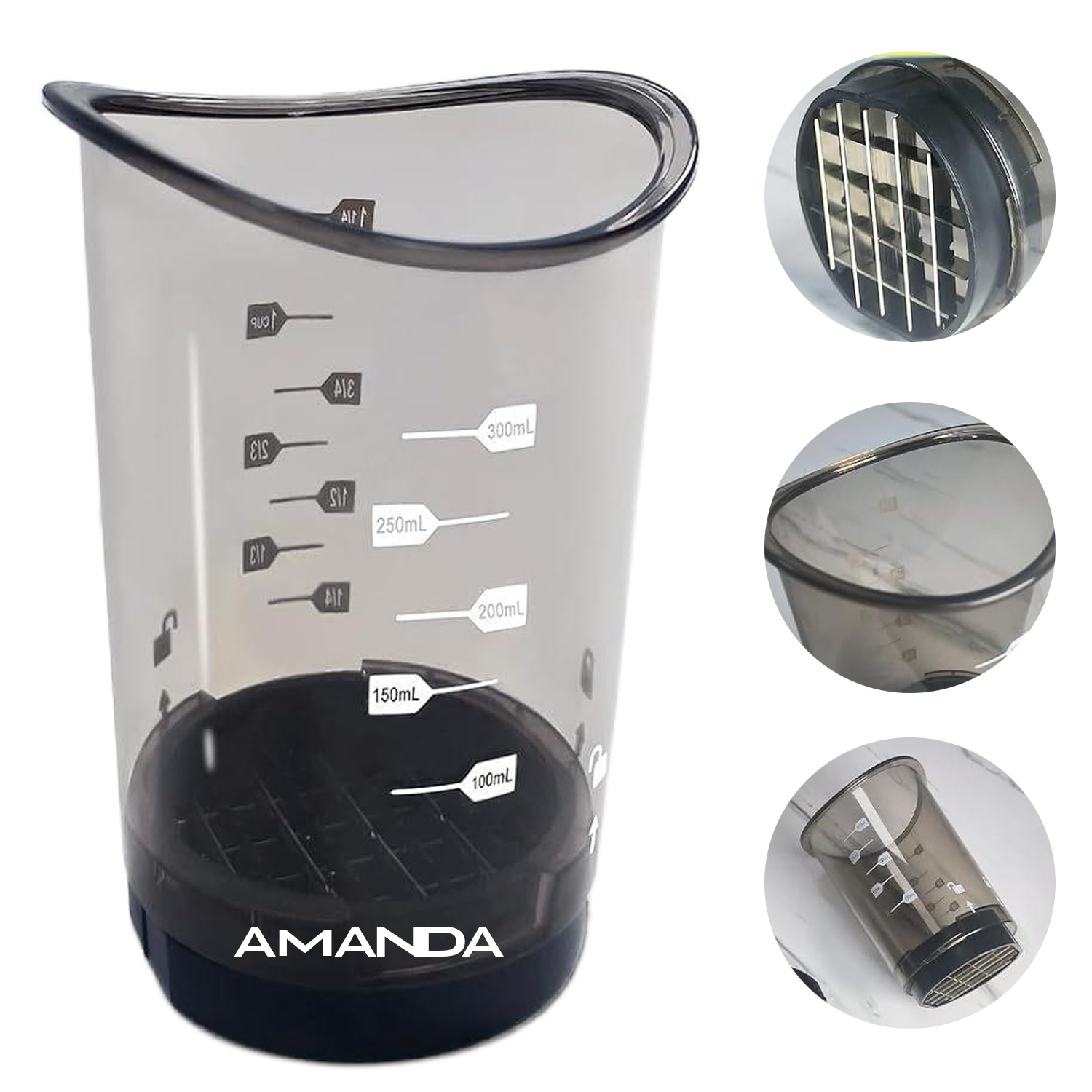 Strawberry Egg Compact Vegetable Chopper Food Cup slicer 6