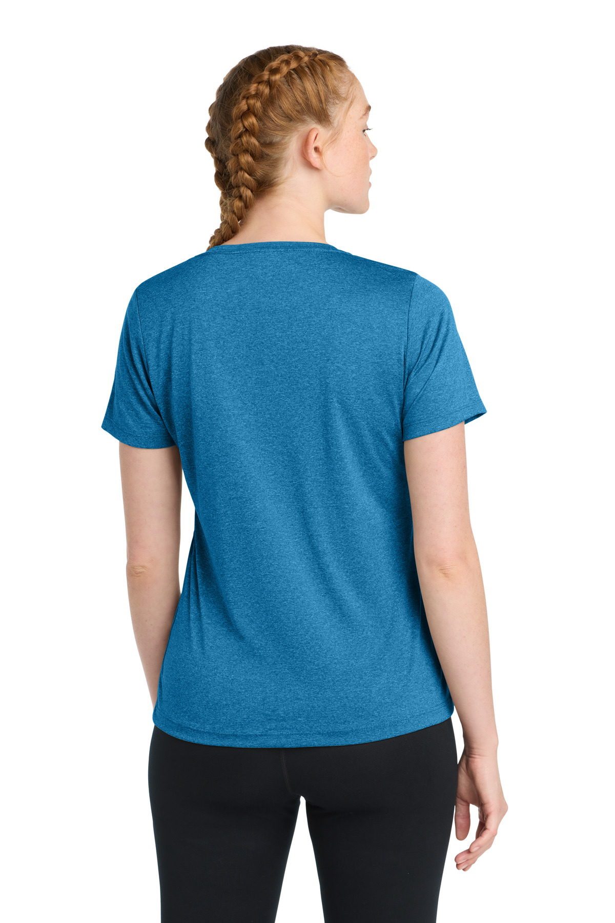 Sport-Tek Women's Heather Contender Scoop Neck Tee. LST360 19