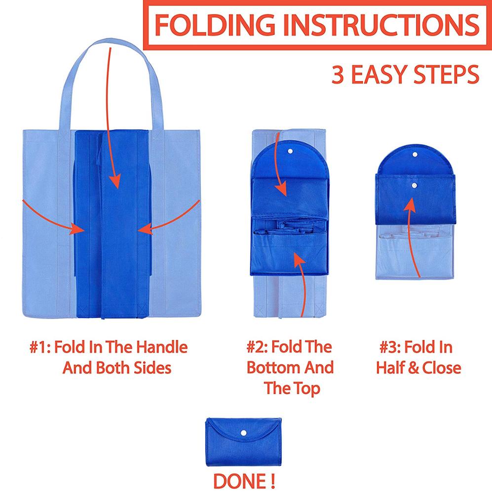 Waterproof Foldable Shopping Bag 4