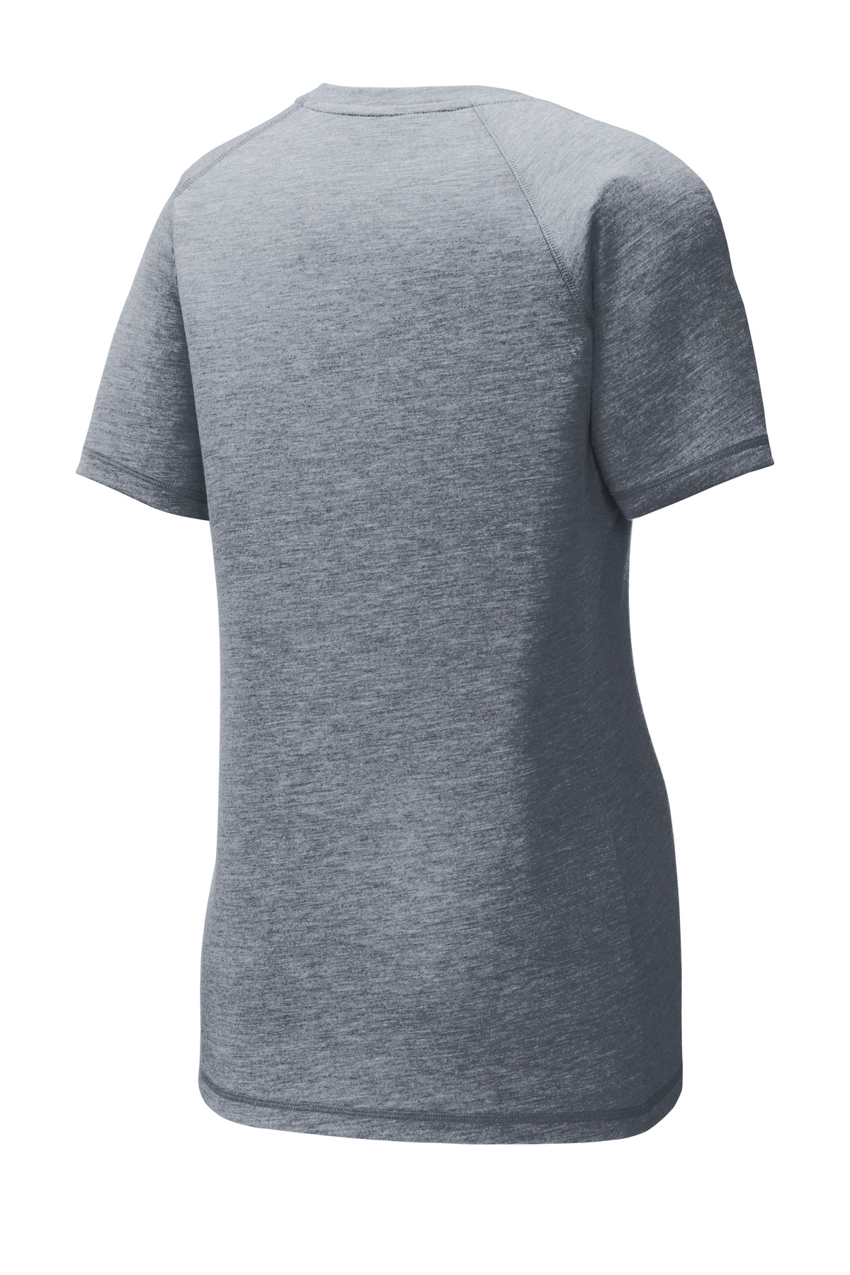 Sport-Tek Women's PosiCharge Tri-Blend Wicking Scoop Neck Raglan Tee. LST400 89