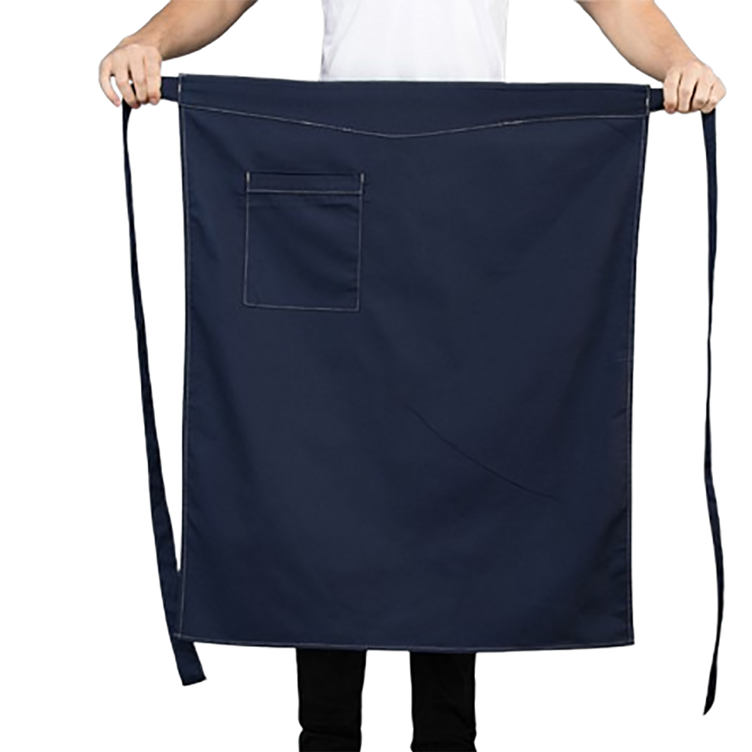 Durable Canvas Half Apron with Adjustable Straps 6