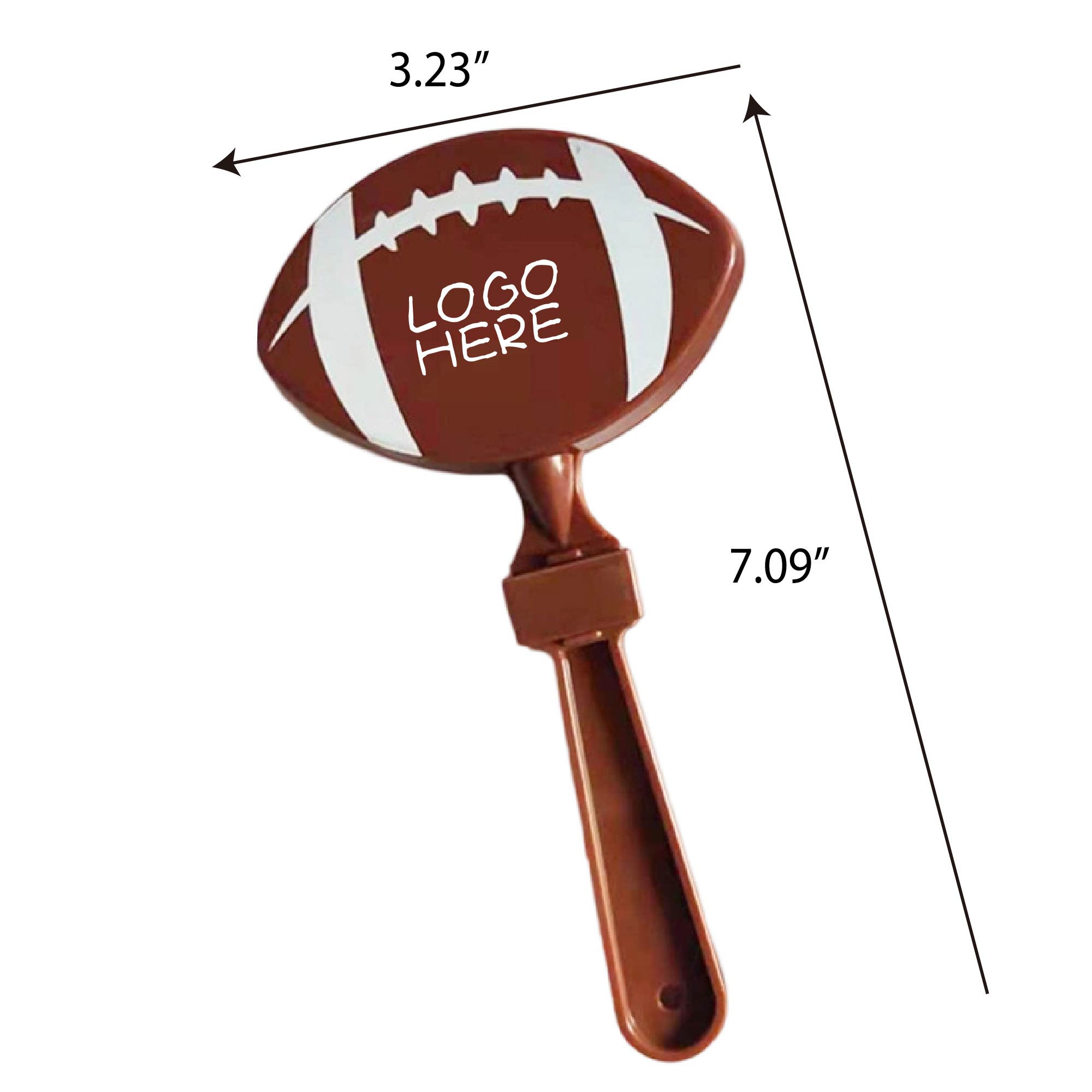 Plastic Football Clapper Noise Maker 2