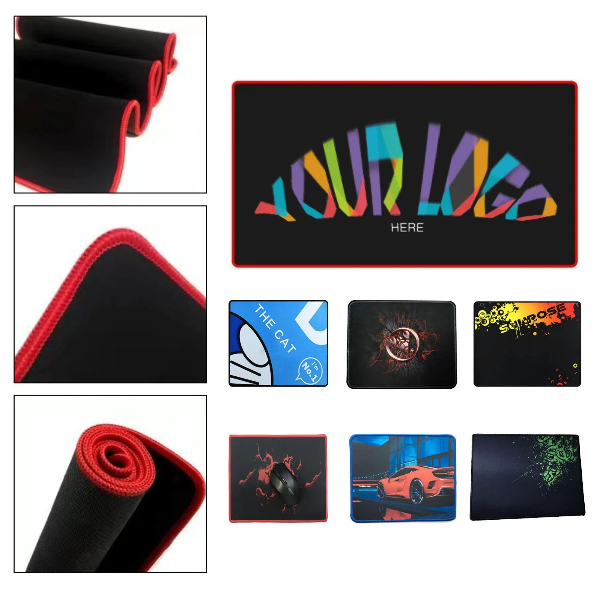 Stitched Edge Mouse Pad 7