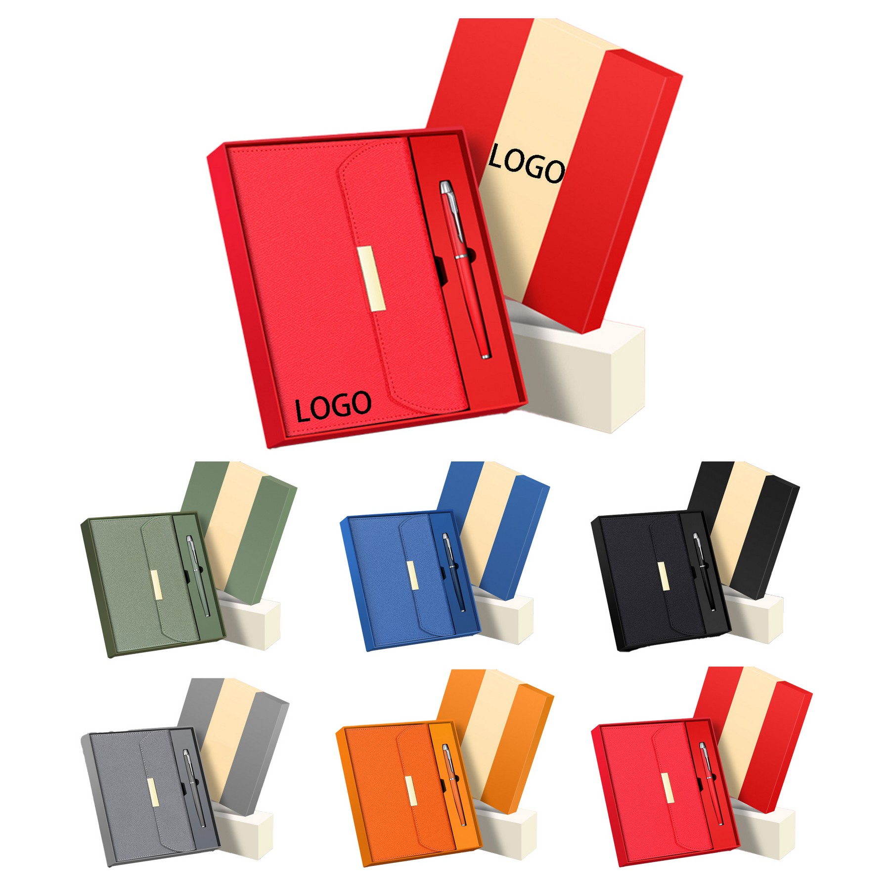 2-in-1 A5 Notebook And Pen Gift Set