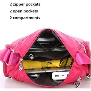 Nylon Multi-Pocket Crossbody Bag 7