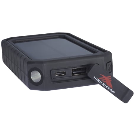 High Sierra® IPX 5 Solar Fast Wireless Power Bank 51