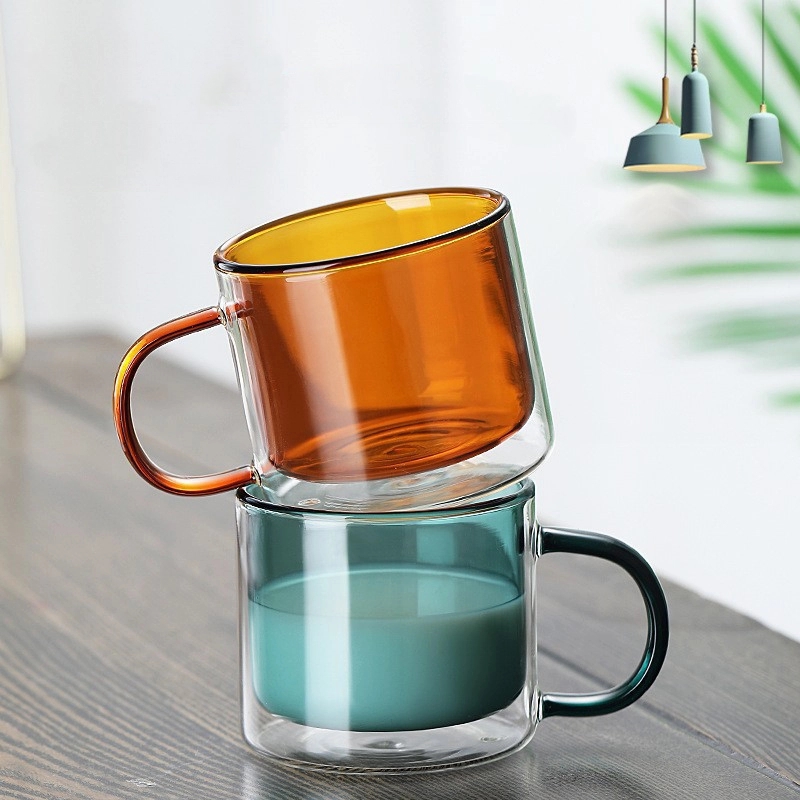 Custom 9 OZ. Glass Tea Coffee Mug & Office Drink Gift Cup 2