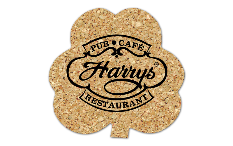 Shamrock Cork Coaster 3