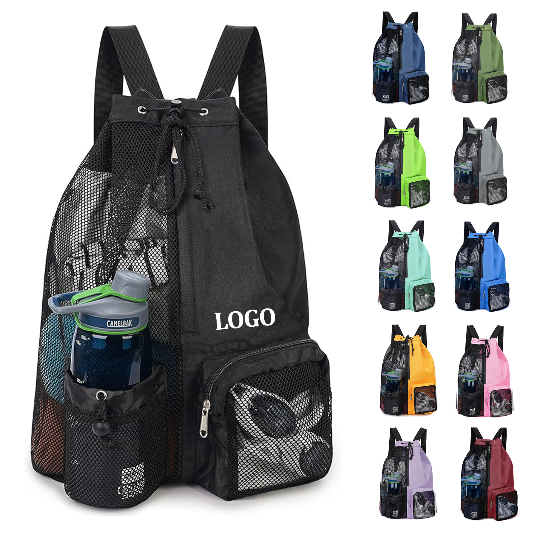 Quick Drying Portable Drawstring Backpack 6