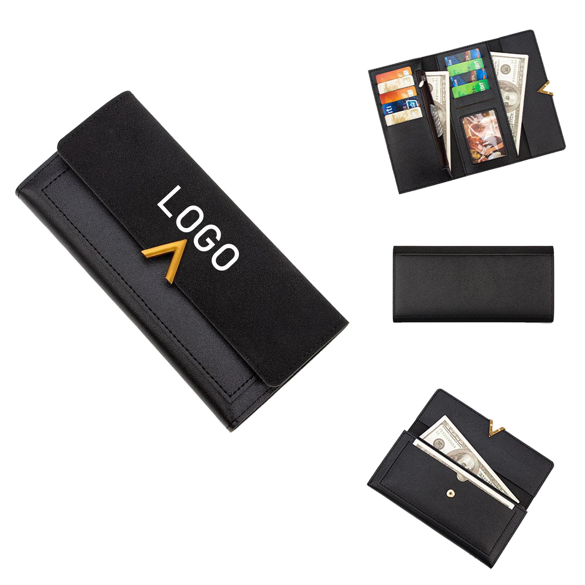 Leather Wallet With Card Slot 2