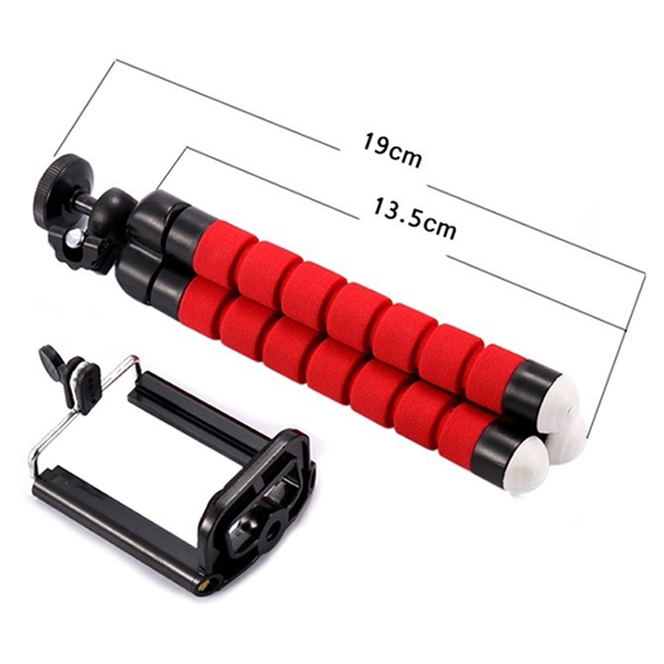 Phone Holder Flexible Octopus Tripod Selfie Bracket 6