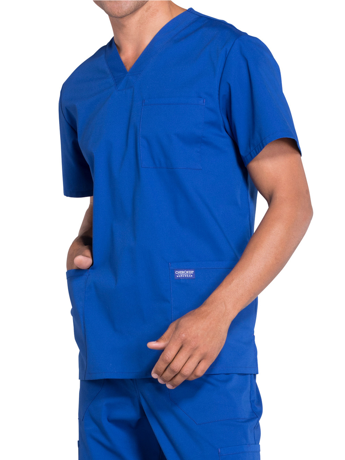 Cherokee - Workwear Professionals - Men's V-Neck Top 38