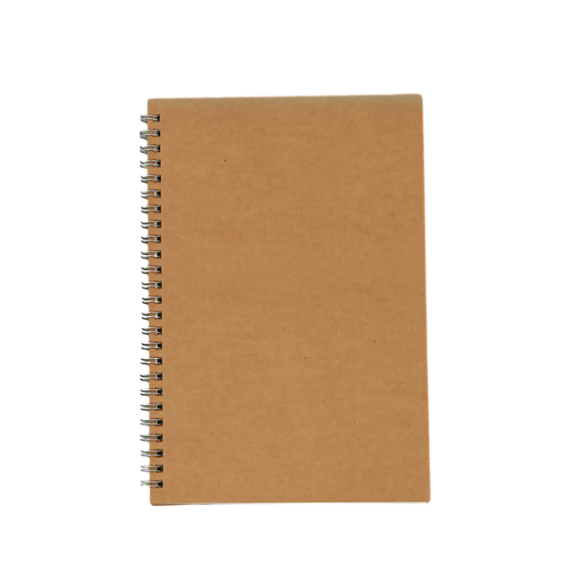 MOQ 50PCS Kraft Loose-Leaf Spring Notebook 5