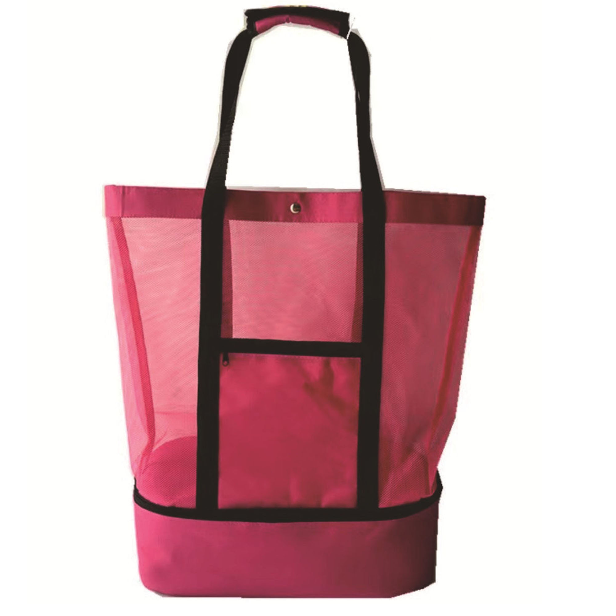Insulated Tote Lunch Bag With Mesh 2