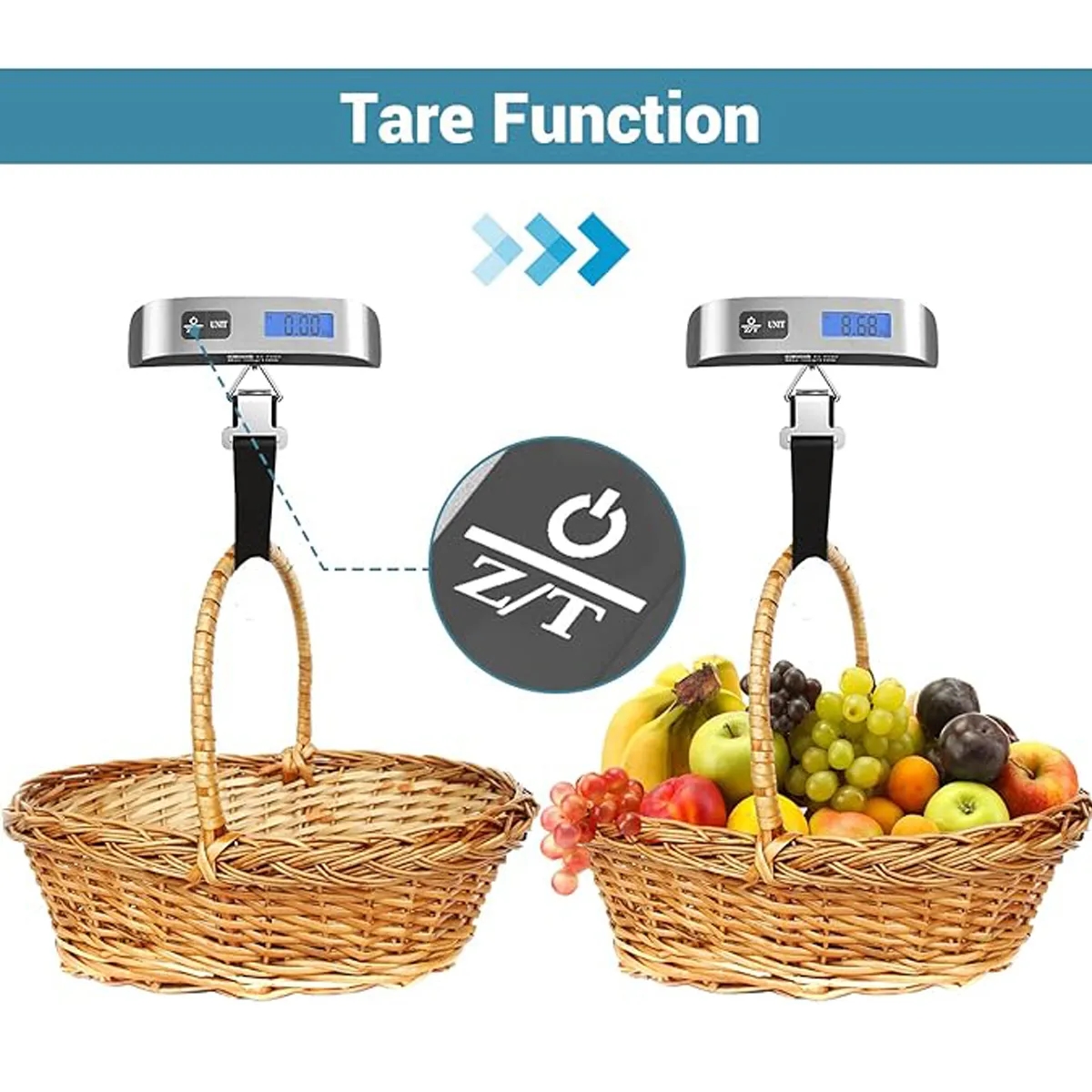 Digital Luggage Scale with Hook 3