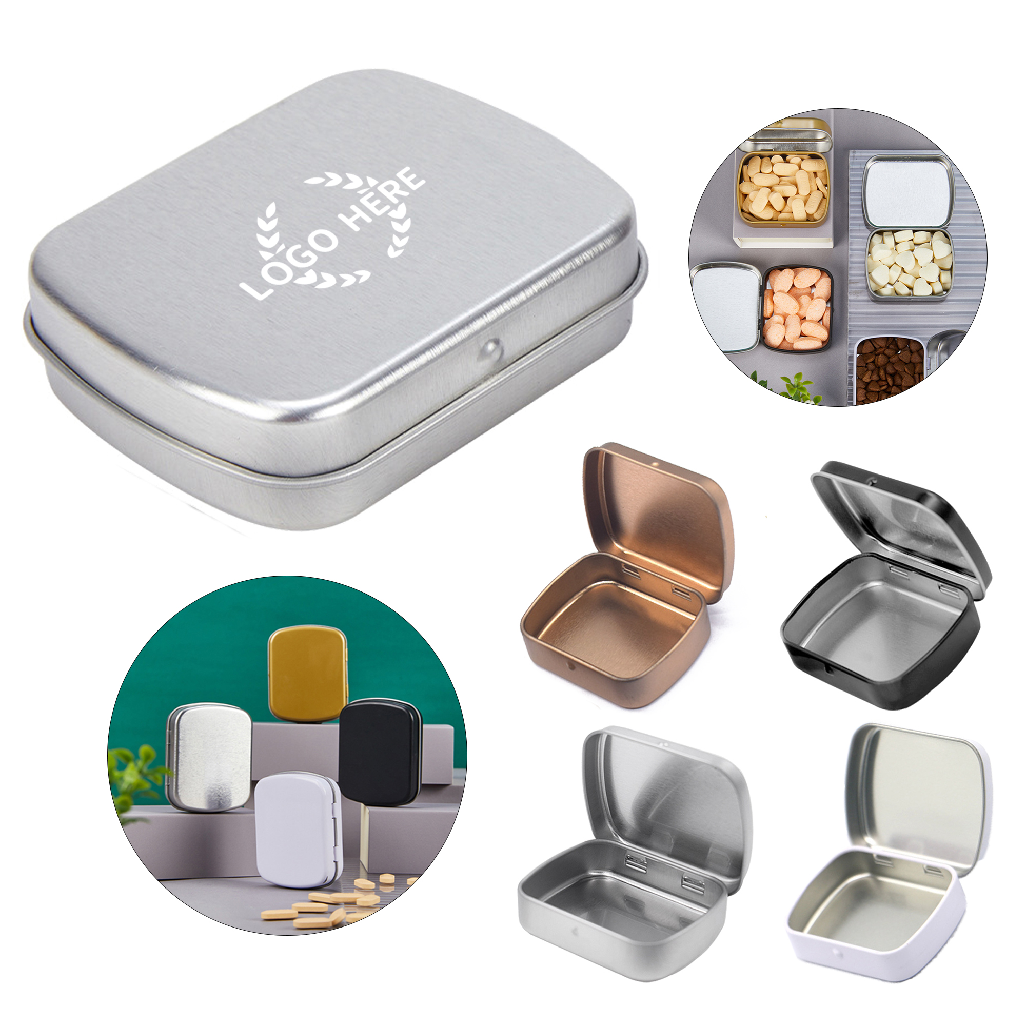 Small Portable Metal Storage Case 2