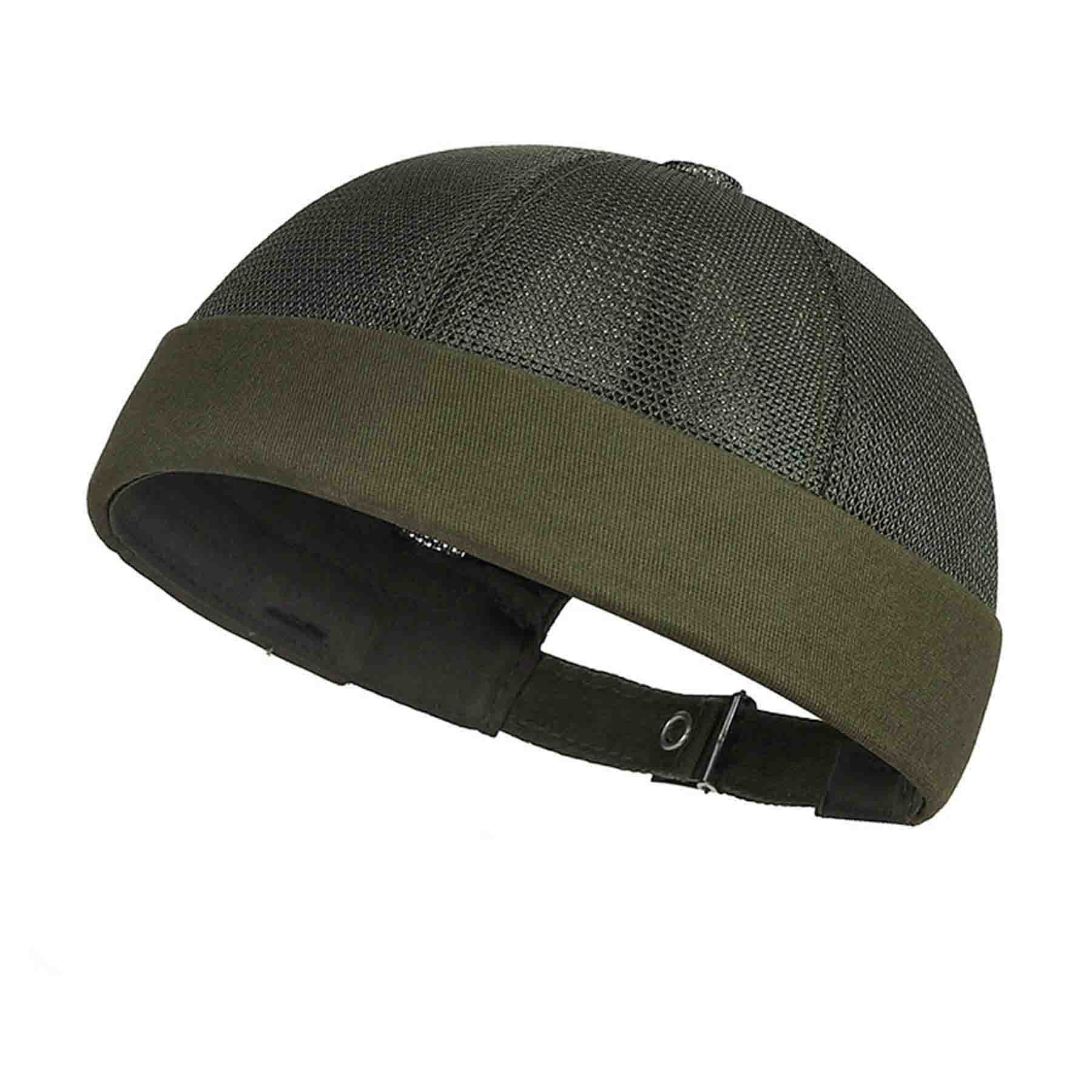 Summer Breathable Mesh Docker Brimless Skull Cap 9