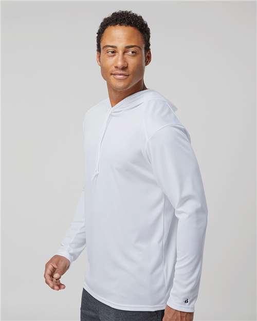 Unisex B-Core Hooded Long Sleeve T-Shirt - 4105 68