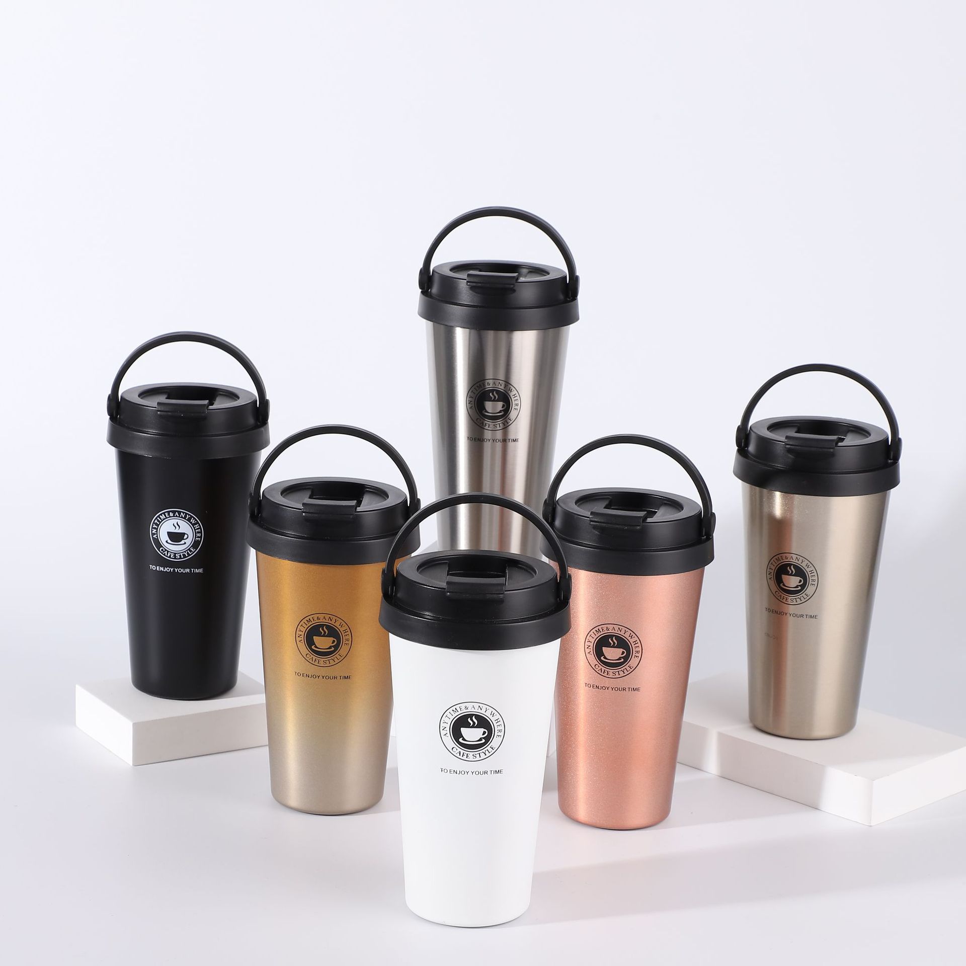 16 Oz Stylish Insulated Stainless Steel Tumbler 3