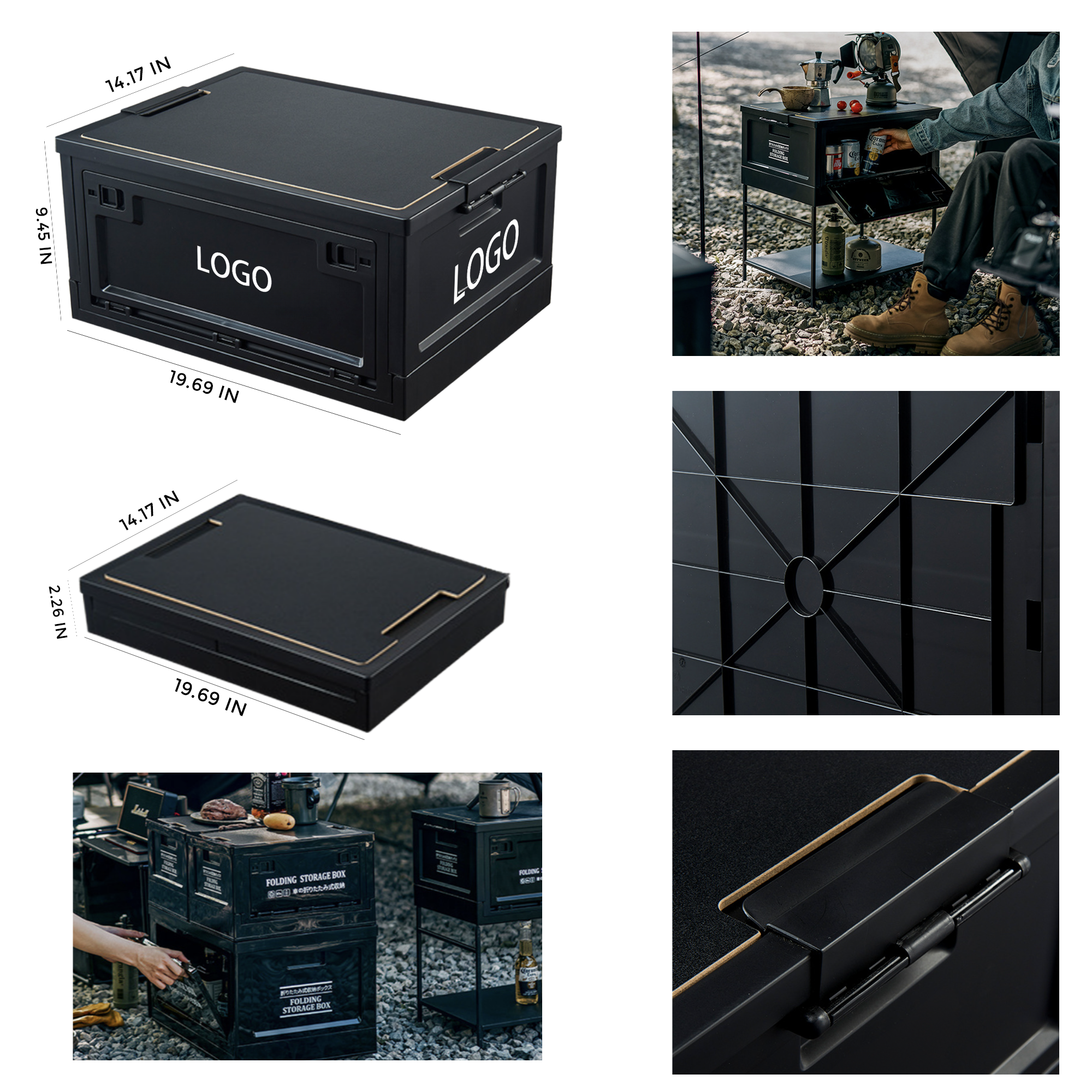 MOQ 10 PCS Versatile High Capacity Outdoor Storage Box 1