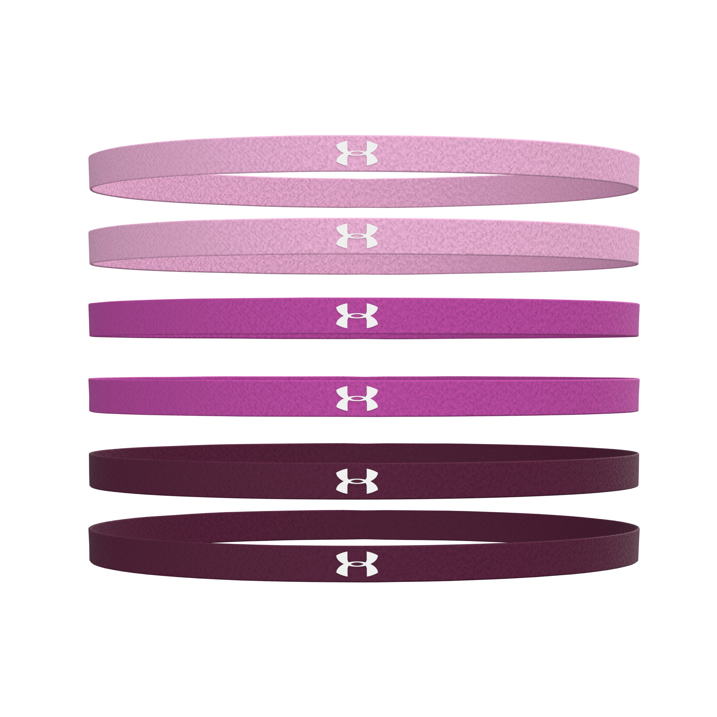 UA Mini Elastic Women's 6-Pack Headbands 6