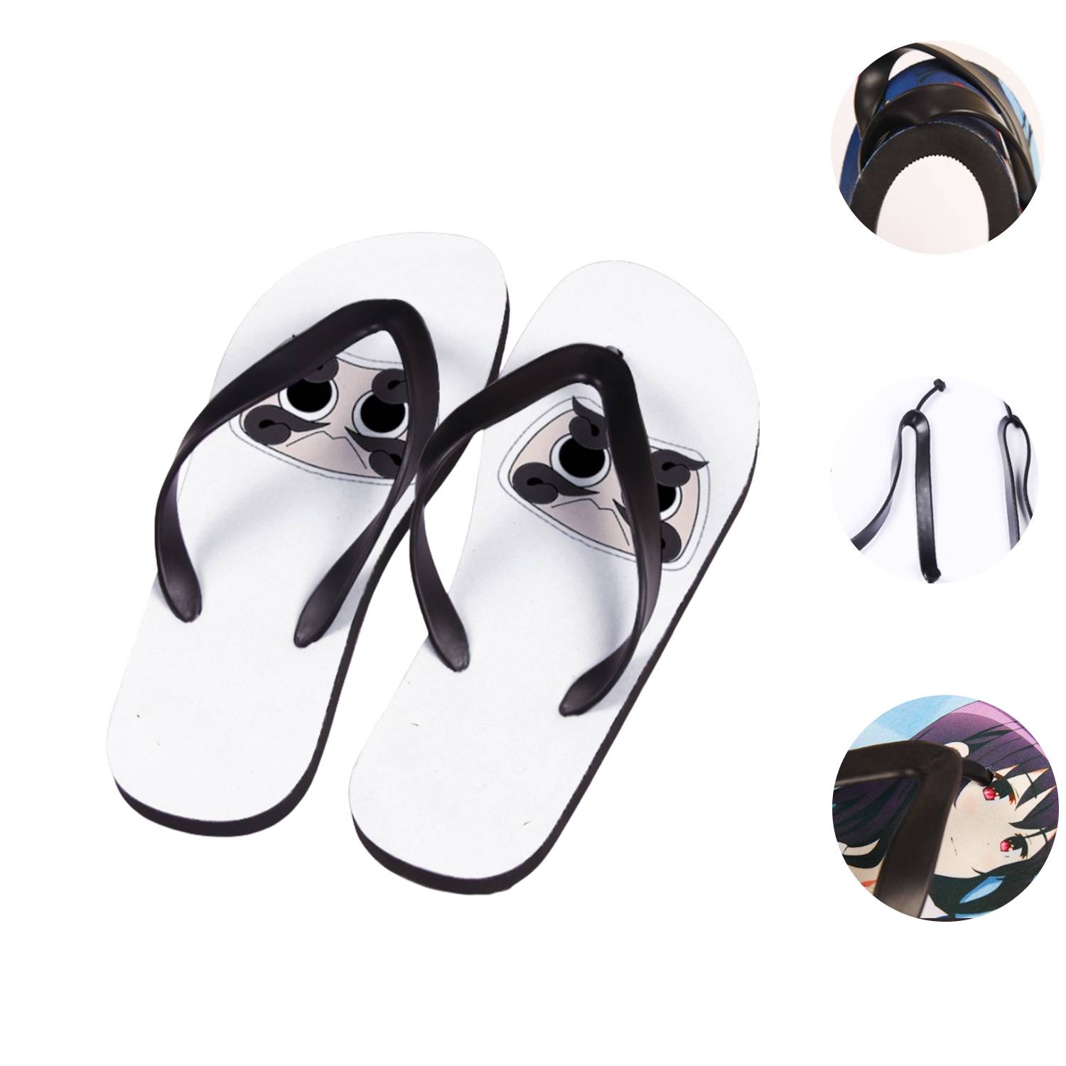 Women's Ergonomic Flip-Flops Wedge Sandal 1
